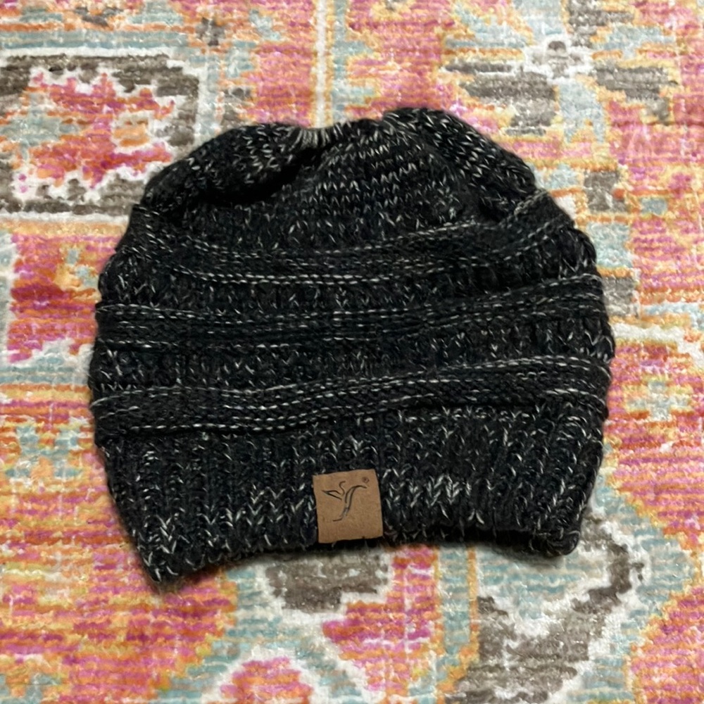 Soul young winter pony tail hat